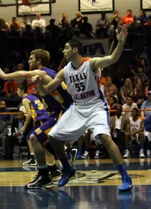Jordan Reves scored 10 points and had nine rebounds against St. Edward's.