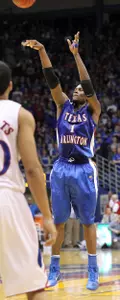 Bo Ingram had a season-high 20 points at Kansas.