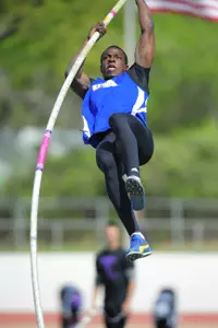 Adolphus Jones won the heptathlon with 5,475 points.