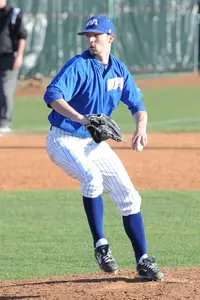 Calan Pritchard threw 2.1 scoreless innings in relief on Sunday.