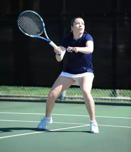 Monica Hadvigerova finished the weekend 2-0 in both singles and doubles