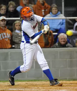 Teri Lyles led UTA going 2-for-5 with a triple and RBI