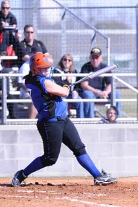 Samantha Chumchal led the Mavs offense finishing 2-for-4 with two runs scored and four RBI in game one.