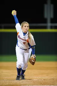 Teri Lyles connects on her second home run of her career