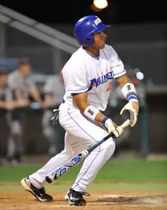 Michael Choice is batting .396 with 11 home runs and 31 RBI