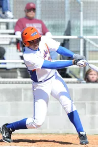Brittany Washington scored the winning RBI against Nicholls State