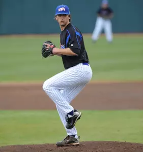 Rett Varner threw a complete-game shutout without throwing three balls to any batter in the game
