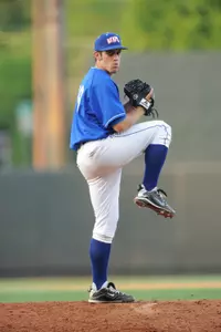 Brian Watson retired 14 consecutive Bobcats from the first to sixth inning in his first career start