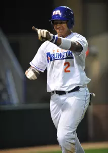 Michael Choice was named to five All-America teams and was drafted 10th overall in the first round by the Oakland Athletics