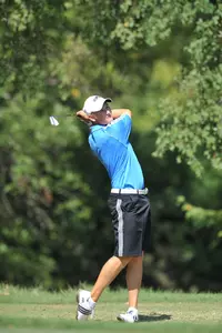 Freshman Jesse Gibson led the Orange team and is in a tie for 10th after the first two rounds.