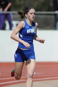 Amanda McMahon recorded a personal best in the 3000m at the Texas A&M Challenge.