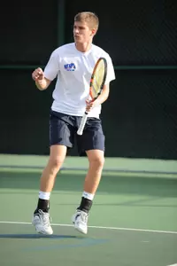Celedinas recorded his first singles win against TCU No. 1 player