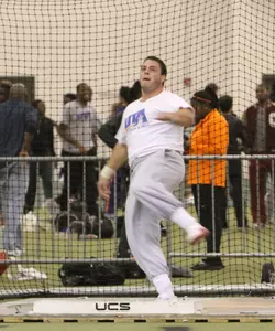 Branko Petrovic and Casey Keeter have given the Mavericks a presence in the shot put this year.