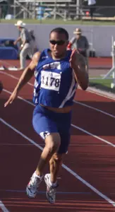 Cordero Gray clocked a school-record 6.67 in the 60m on Saturday.
