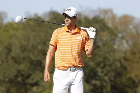 McConnell is shooting three-over par at the end of round two.