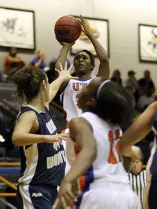 Bianca Sauls scored 10 points and added four rebounds against George Washington.