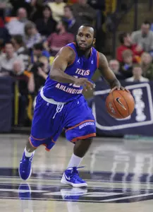 Shaquille White-Miller directs the offense against future WAC opponent Utah State.