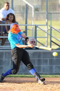 Rebecca Collom broke UTA's all-time home run record
