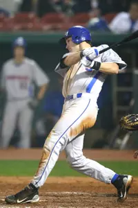 Brian Nephew had a pair of hits and scored the Mavericks' first run Friday night.