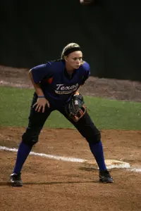 Rebecca Collom connected on a home run against the Shockers