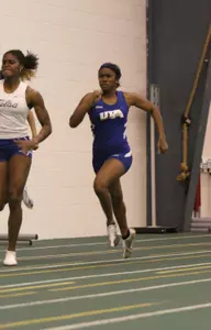 Breonna Baldwin was part of the Distance Medley Relay team that finished second on Friday.