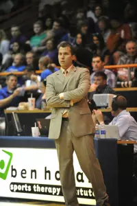 Head coach Scott Cross and his team take on Sam Houston State tonight at Texas Hall.
