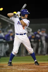Brian Nephew went 3-for-4 with a double and two runs scored Tuesday in UTA's 3-2 win over No. 9 TCU.
