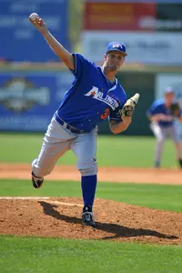 Collin Reynolds shut the Demons out through the first 6.0 inning on Saturday in picking up his second win of the season.