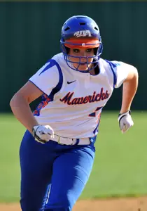 Taylor Zink connected on her first career home run in game one against McNeese State