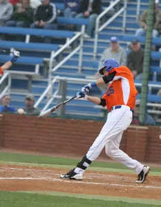 Jordan Vaughn drove in one of the Mavericks' two runs on Saturday.