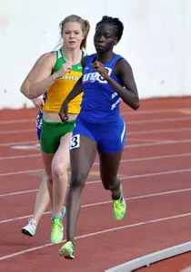 Esther Abuto is one of the favorites for the women's 800m.