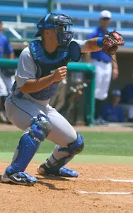Chad Comer had two hits, a run and an RBI and he threw out two attempted base-stealers on Sunday.