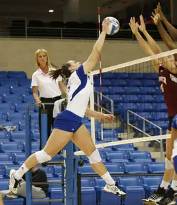 Shelby Dickson grabbed her ninth double-double of the season.