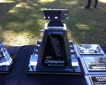 Men's cross country won the 2012 WAC championship.