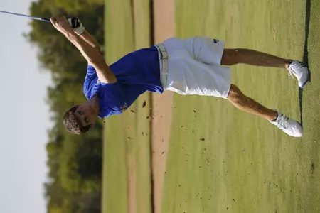 Paul McConnel complete day one tied for first.