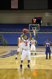 Malaika Green had seven points for the Mavericks against George Washington.