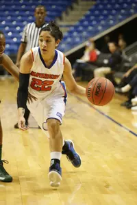 Laila Suleiman led the Mavericks with 13 points againt the Aggies.