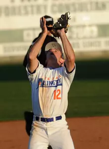 Stewart Hill had four hits in Saturday's win at Lamar.