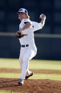 Kasey Merck started Sunday's series final at Lamar.