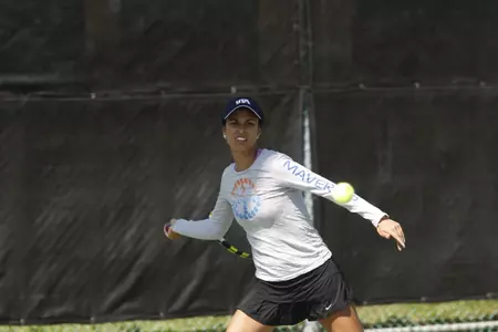 Maria Martinez-Romero won he singles against the Lady Demons