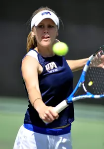 Nikola Matovicova played in the No. 1 position with Maria Martinez-Romero