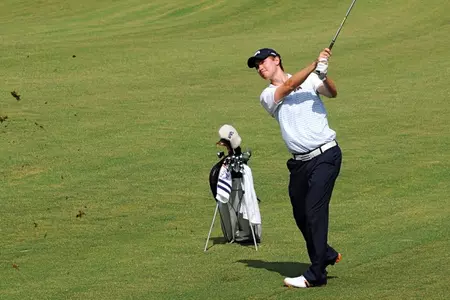 Cameron Hollek and the Mavericks shot a 1-over-285 in the first round.