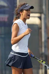 Maria Martinez-Romero completed her Southland Conference competition with a 10-1 mark at the No. 1 spot