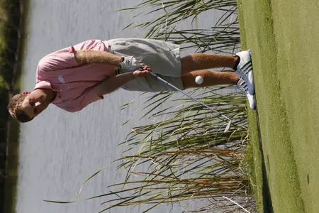 Hunter Brown is tied for 12th and the Mavs are fourth at Kiawah Island.