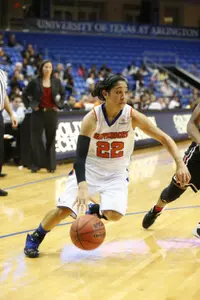 Senior Laila Suleiman led the Mavericks with a career-high 20 points.