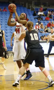 Desherra Nwanguma knocked down a career-high 27 points.