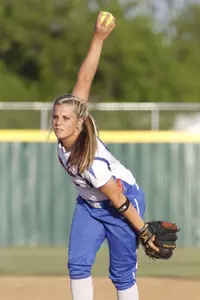Teri Lyles had a two-run double and five strikeouts in the win against Buffalo.