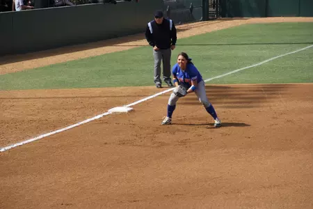 Meagan Michele went 3-for-5 against Texas State.