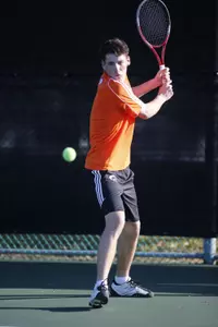 Marek Pesicka defeated his Radford opponent.