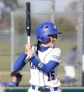 Rachel Forshaw went 2-for-3 against No. 18 Baylor on Wednesday, March 20.